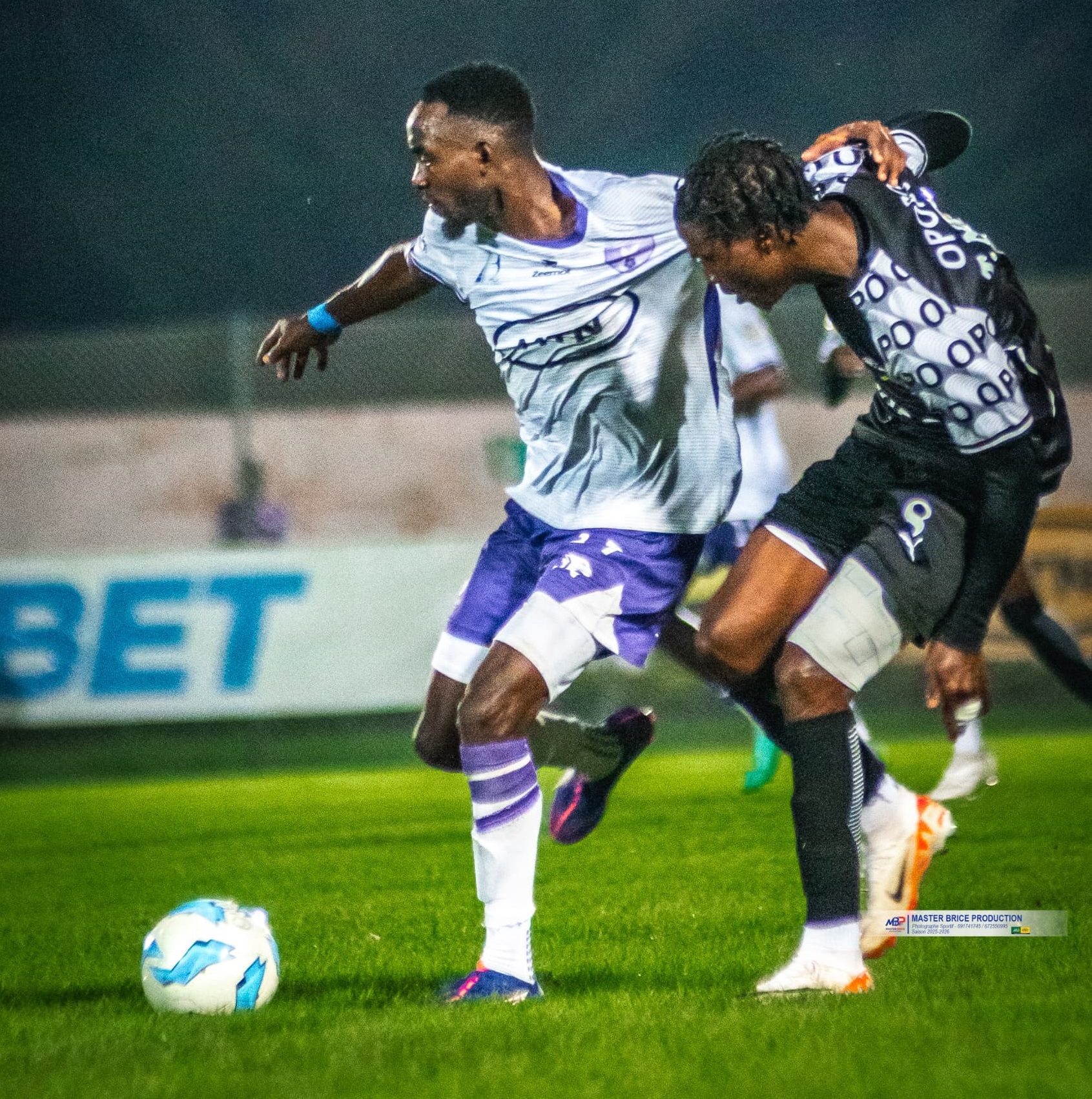 Eyango Priso scored a brace against Victoria United